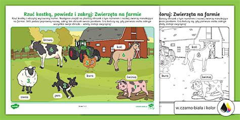 Ilustracja przedstawiająca mówiące zwierzęta na farmie
