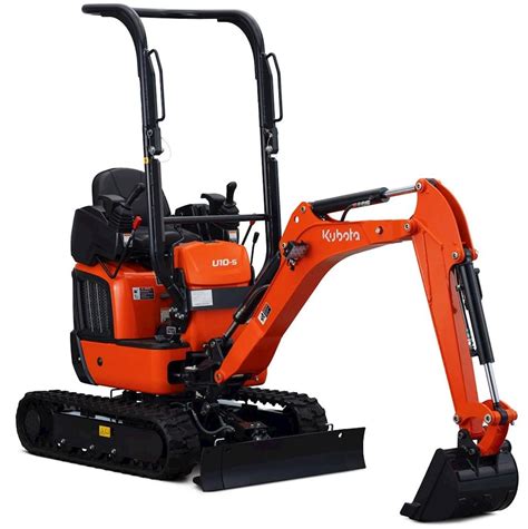 Model Kubota U10-5 z ograniczonym obrysem nadwozia i dwoma dżojstikami