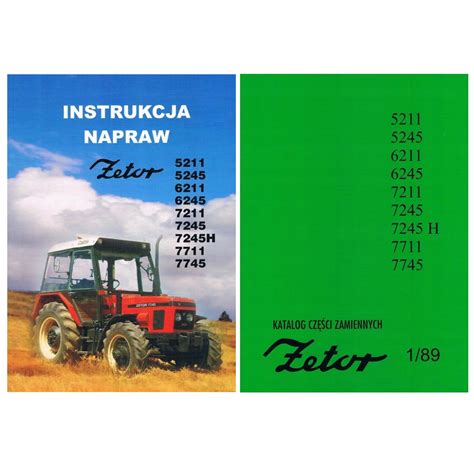 Infografika - Schemat budowy ciągnika Zetor 7045