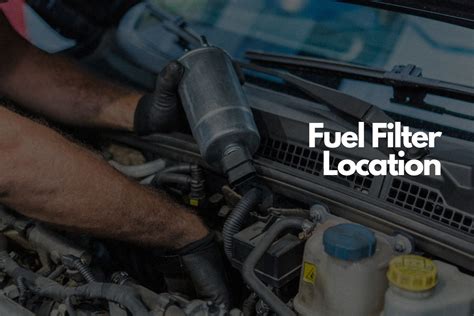 Thematic photo of a fuel filter and a delivery van