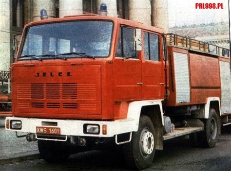 Prototyp ciężkiego samochodu gaśniczego Jelcz 010.