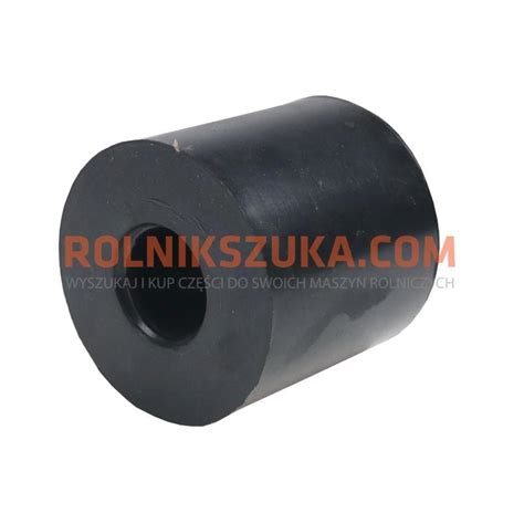 Zbliżenie na bezobsługową piastę AgriHub oraz amortyzator gumowy systemu LongLife