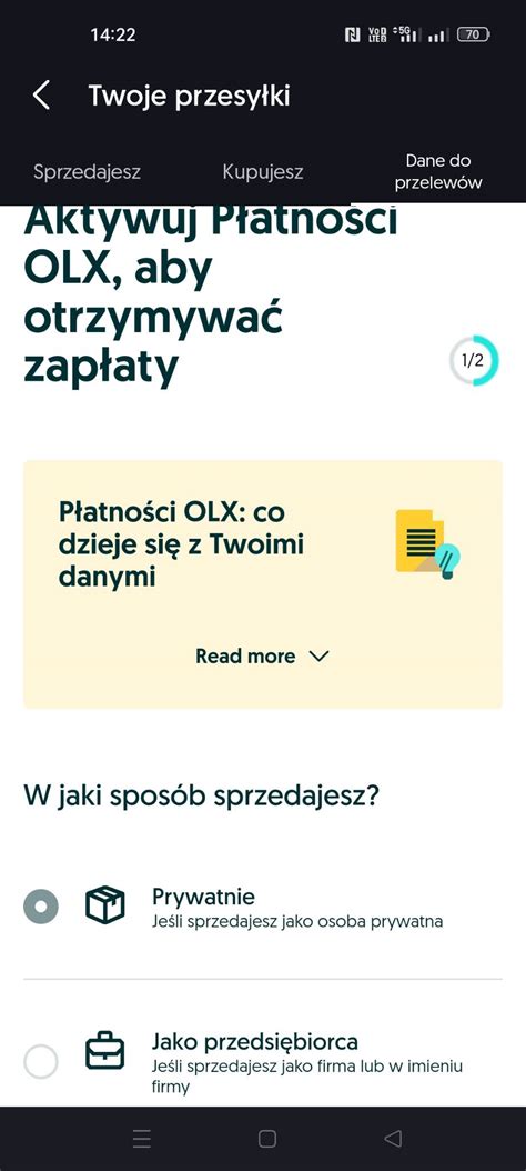 Makietka interfejsu wyszukiwania ciągników na OLX z funkcją 