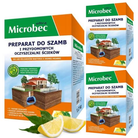 różne opakowania biopreparatów do szamb i oczyszczalni