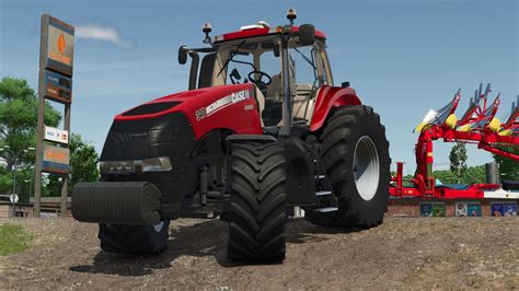 Wizualizacja 3D ciągnika Case IH Magnum w fazie projektowania