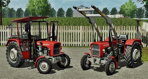 Technical drawing of a front loader for Ursus C-330