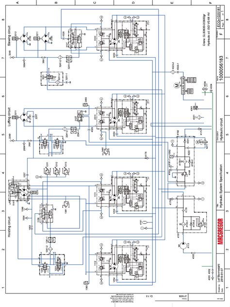 Schemat przedstawiający precyzyjny układ hydrauliczny oraz system SMART CONTROL w koparkach Yanmar