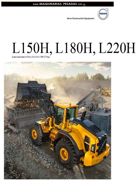 katalog koparko-ładowarek Volvo
