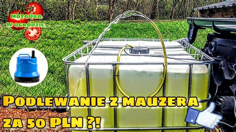 zdjęcie poglądowe beczkowozu domowej roboty z mauzera
