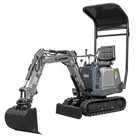 minikoparka Jansen MB-360 w trudnym terenie