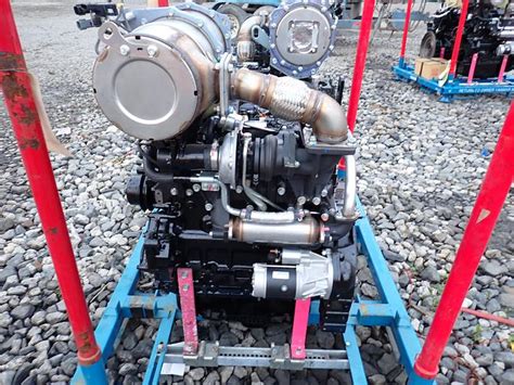 schemat silnika Yanmar 4TNV98CT z systemem DPF