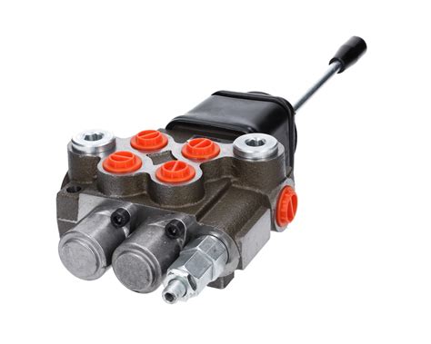 Rozdzielacz hydrauliczny wielosekcyjny z joystickiem