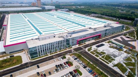 plan kompleksu fabrycznego KION Group w Jinan