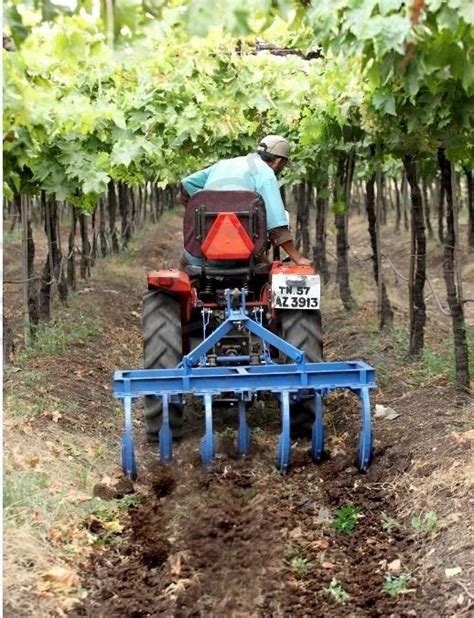 Thematic photo of a 6-meter cultivator working in the field
