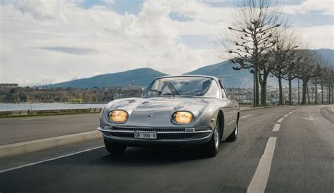 Lamborghini 350 GT na targach samochodowych