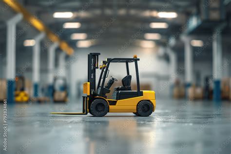 Thematic photo of a forklift in a warehouse setting, emphasizing its versatility