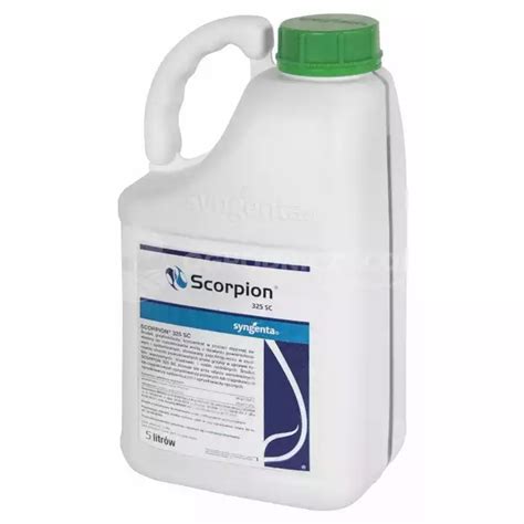 Opakowanie fungicydu Scorpion z logo Syngenta