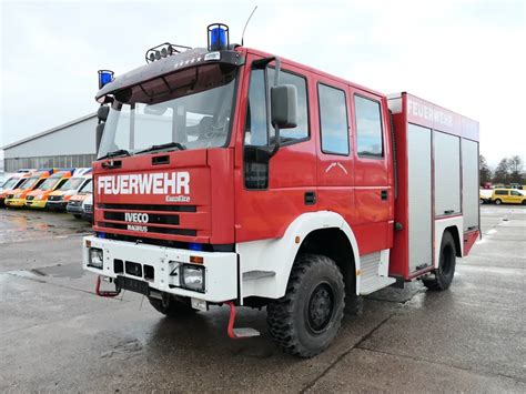 Zdjęcie Iveco FF 95 E 18W LF 8/6, wóz strażacki 4x4 w akcji