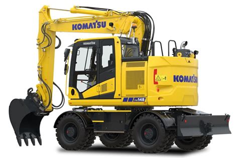 Komatsu PW148 schemat budowy