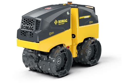 Technical drawing of BOMAG BMP 8500 compactor