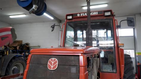 Historyczne zestawienie ciągników serii M w barwach FiatAgri oraz New Holland