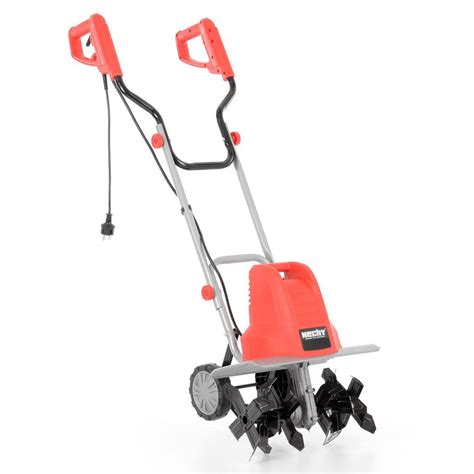 Infographic comparing HECHT 745 and HECHT 738 electric cultivators