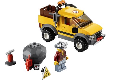 Zdjęcie zestawu LEGO City Górniczy Wóz Terenowy 4200 z akcesoriami