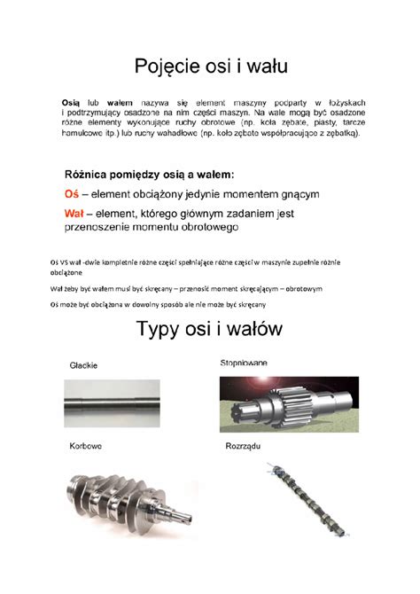 Różnice między wałem z dociskiem a wałem swobodnie wleczonym (schemat)