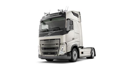 Volvo FH 500 KM na tle drogi, symbolizujące moc i transport