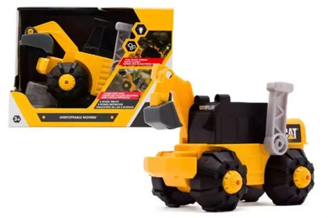 Schematyczna ilustracja interaktywnej wywrotki Dickie Toys z zaznaczonymi funkcjami