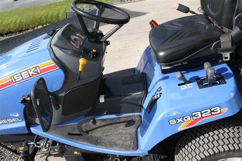 Infographic on the Iseki SXG 323 sales market