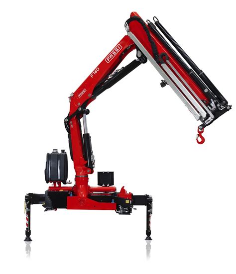 Zdjęcie przedstawiające żuraw HDS marki PM w trakcie pracy