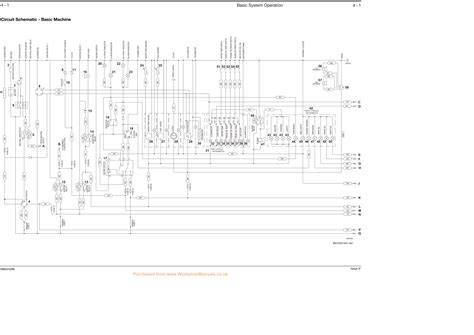 schemat układu elektrycznego JCB 3CX