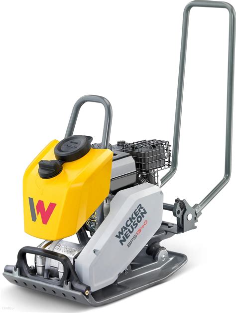 Zagęszczarka wibracyjna Wacker Neuson na placu budowy