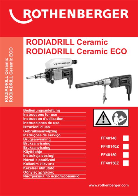infografika - porównanie wiertnic Rothenberger Rodiadrill Ceramic i Eco