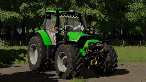 Schemat porównujący kluczowe parametry modeli Deutz-Fahr z różnych serii.