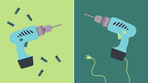 Infographic comparing features of corded vs. cordless electric lawnmowers, highlighting mobility, power, and range.