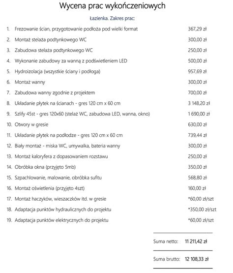 Wycena usługi transportowej w Bojadłach