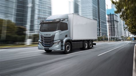 Thematic photo of an Iveco truck in motion