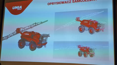 detal zawieszenia opryskiwacza samojezdnego