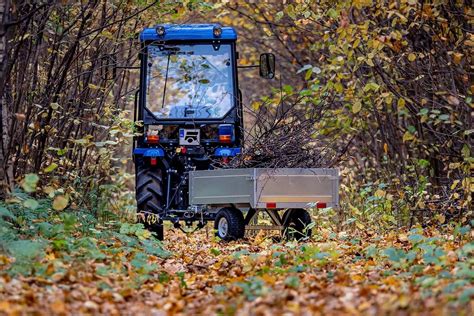zdjęcie mini-traktora domowej roboty