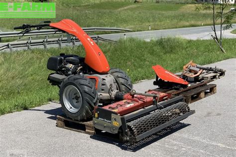 Technical diagram of a Reform single-axle mower