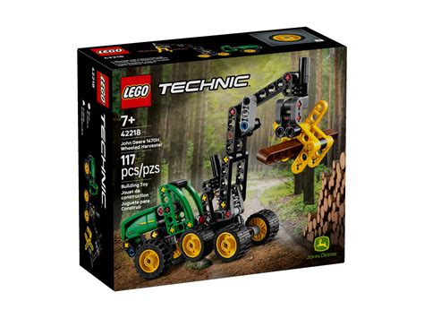 Zestawienie różnych modeli maszyn LEGO Technic