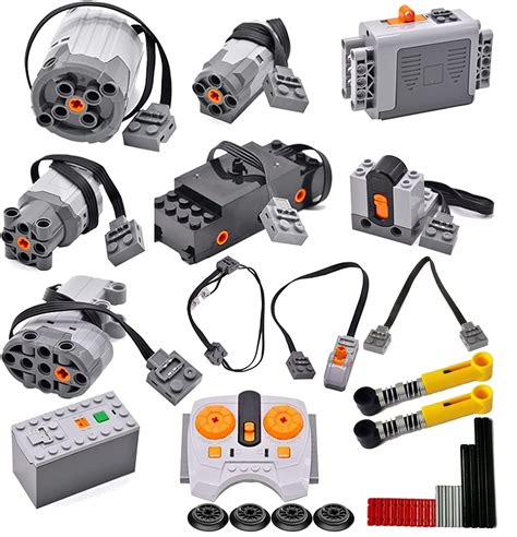 Schemat integracji LEGO Power Functions z modelem