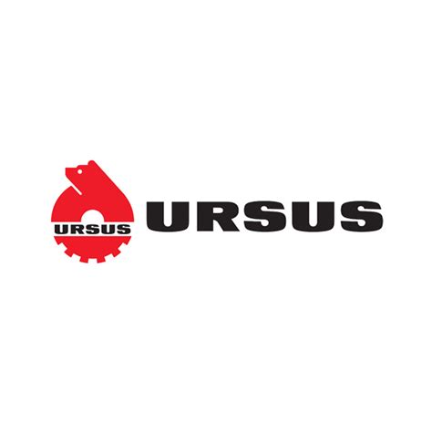 Tematyczne zdjęcie logo Ursus lub symbolu niedźwiedzia na maszynie