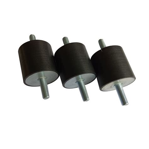 Infographic or detailed photo of an individual disc mounting with rubber shock absorbers