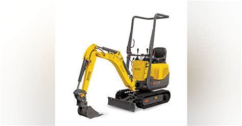 Thematic photo of a crawler mini excavator Wacker Neuson