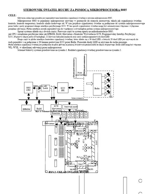 schemat podłączenia sygnalizacji świetlnej w maszynach budowlanych