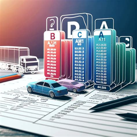 porównanie wymaganych kategorii prawa jazdy dla różnych pojazdów