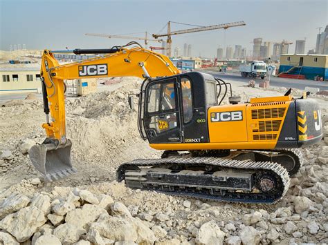 Thematic photo of a JCB excavator with an emphasis on its electrical system